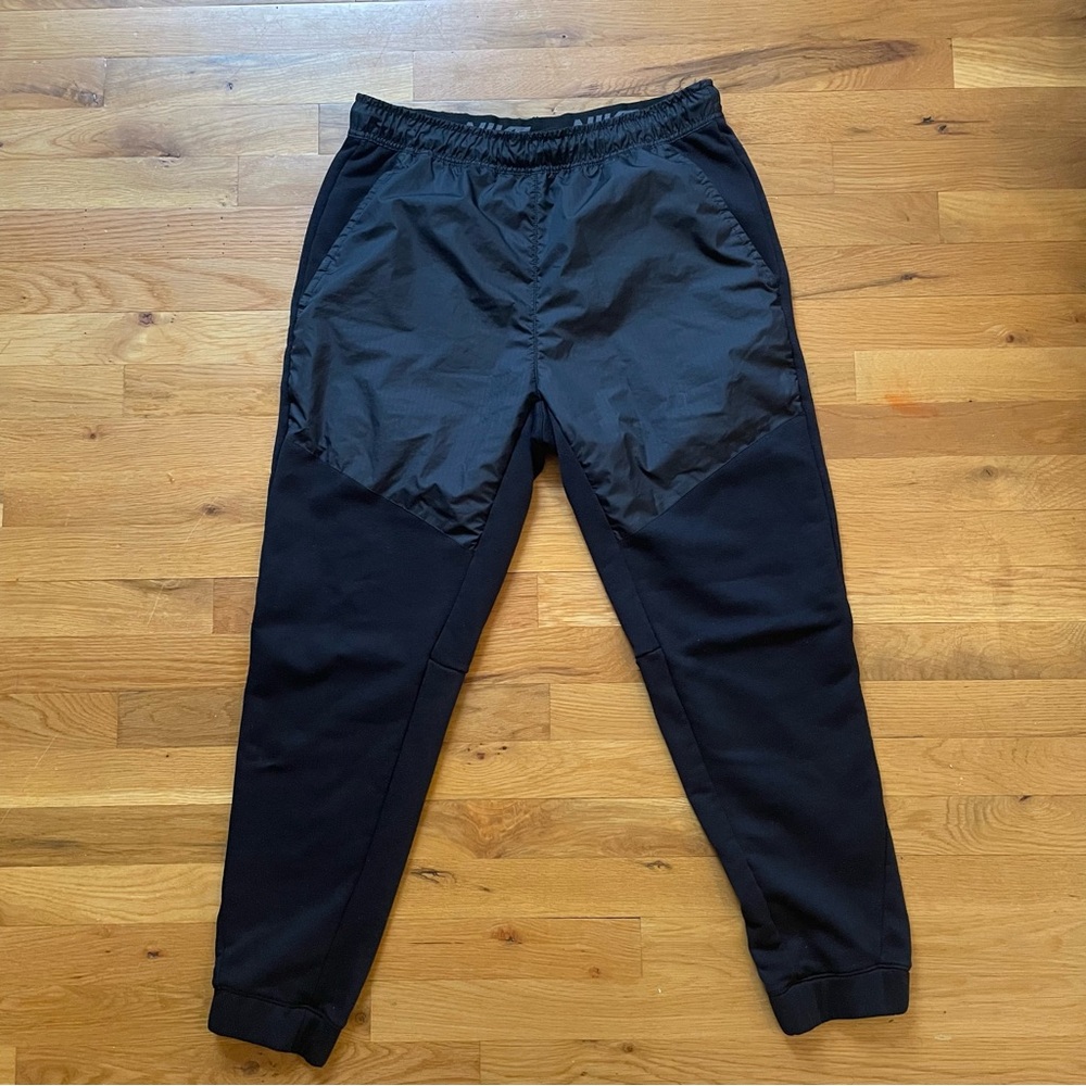 Nike Black and Gray Joggers